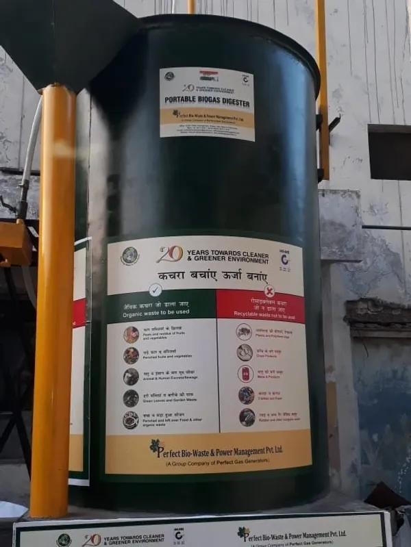 Small Home Portable Biogas Plant